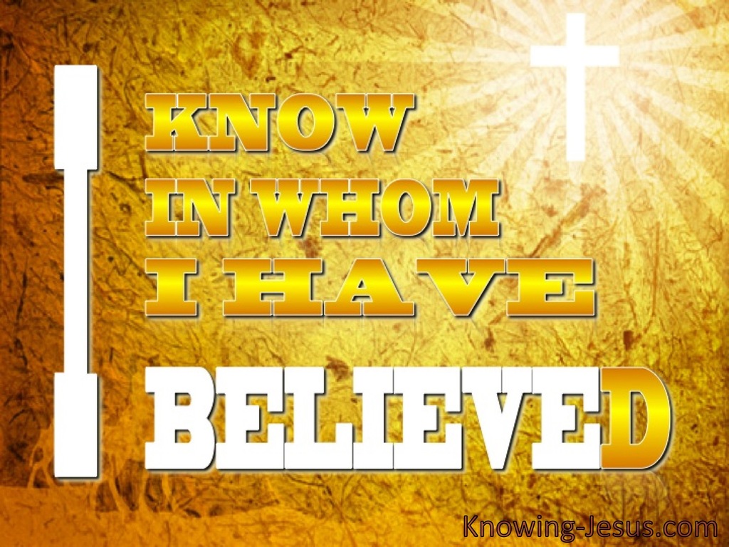 God’s Secret Hand (devotional) (yellow) - 2Timothy 1:12